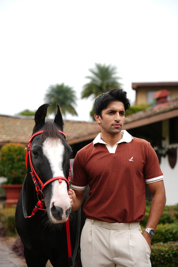 Rust Derby Polo