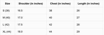 Size Guide