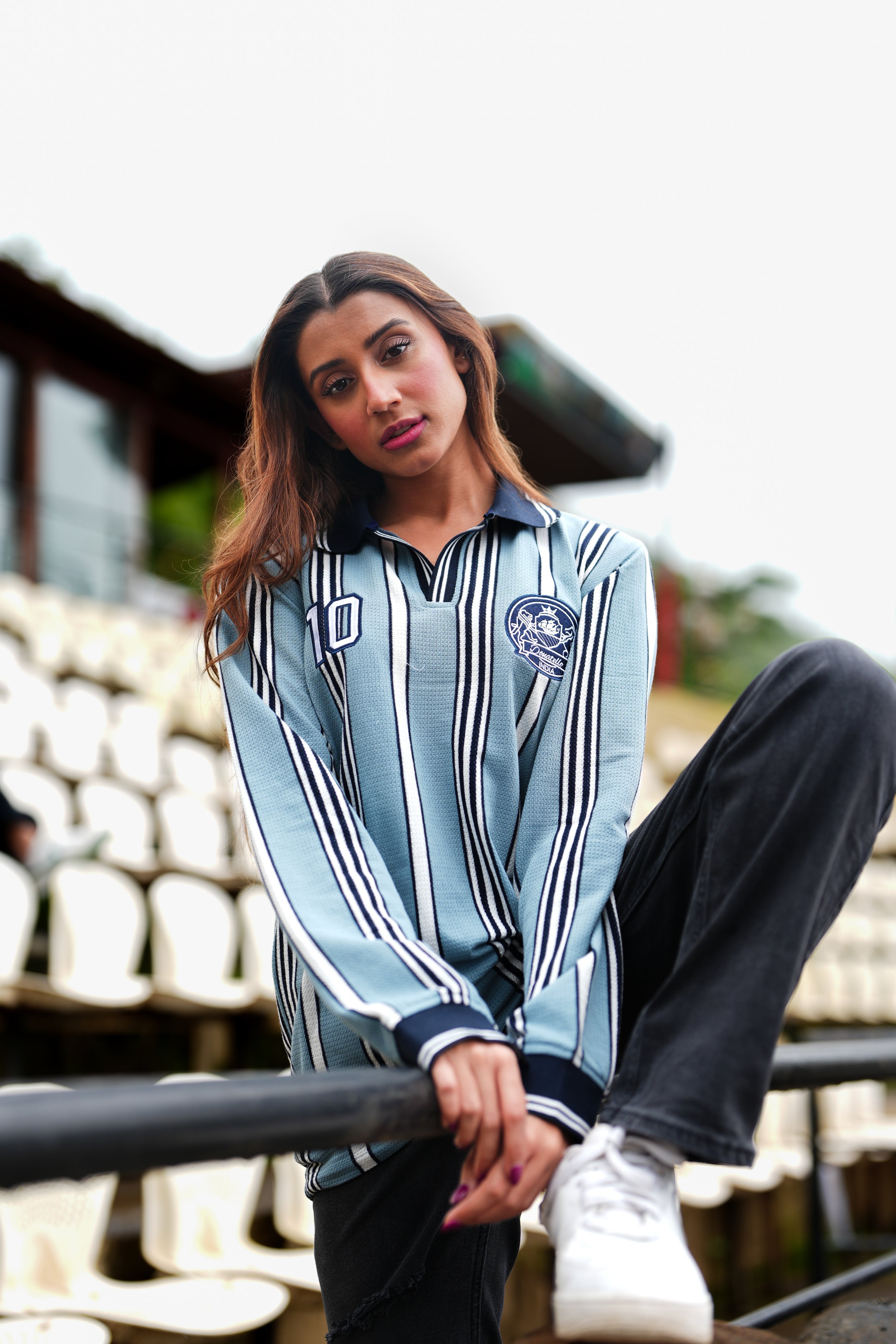 1986 Maradona Retro Striped Jersey