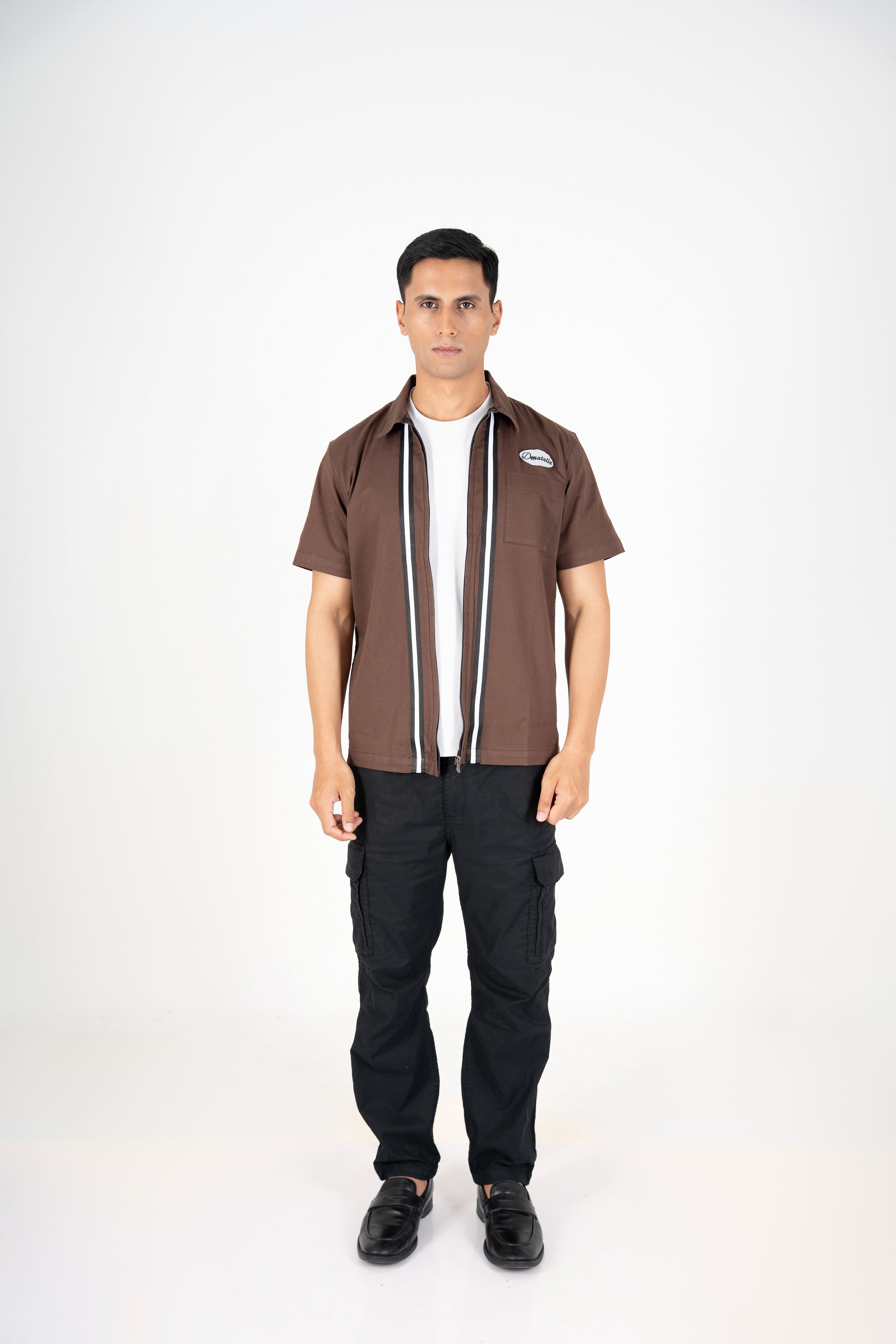 Brown Utility Shirt