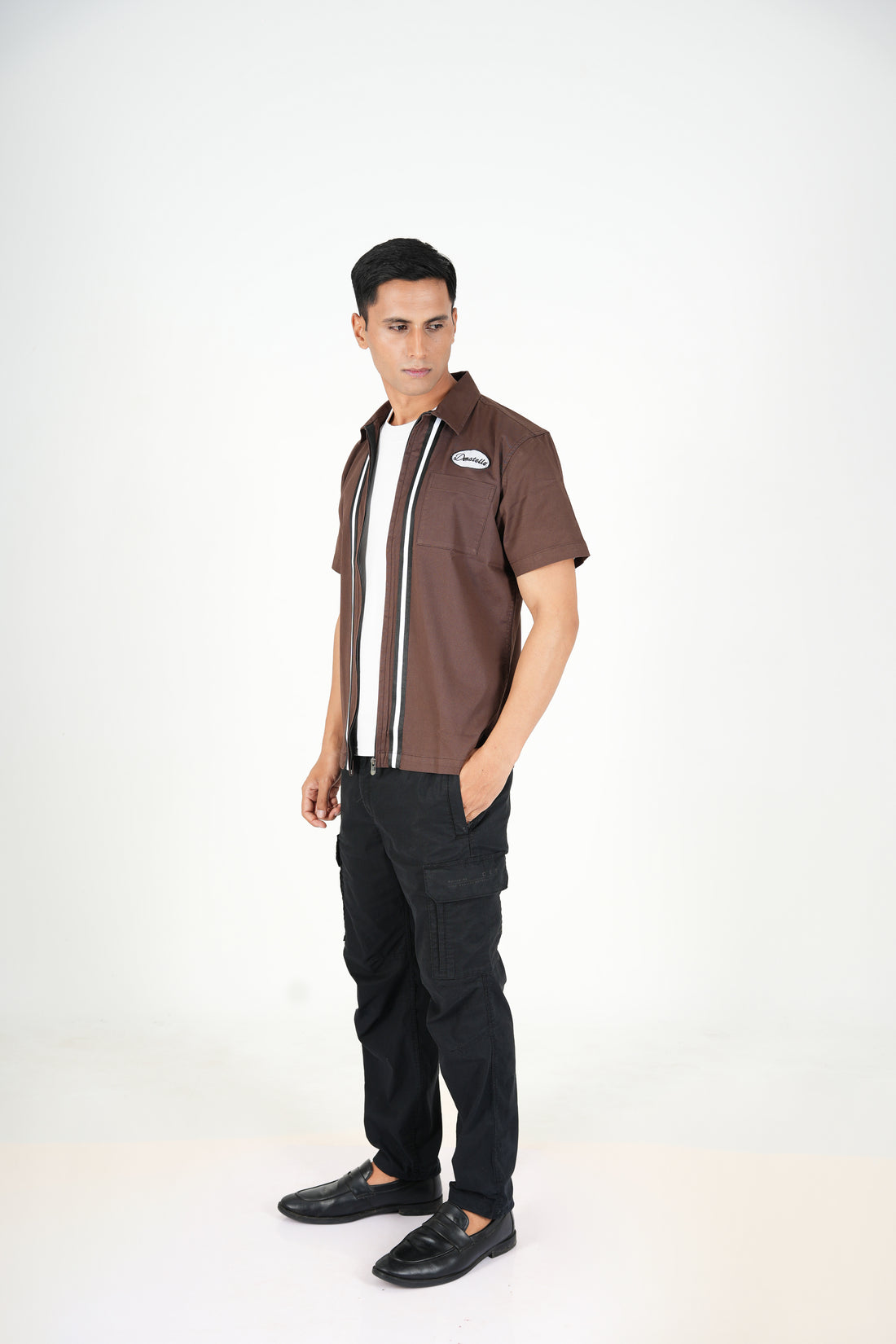 Brown Utility Shirt