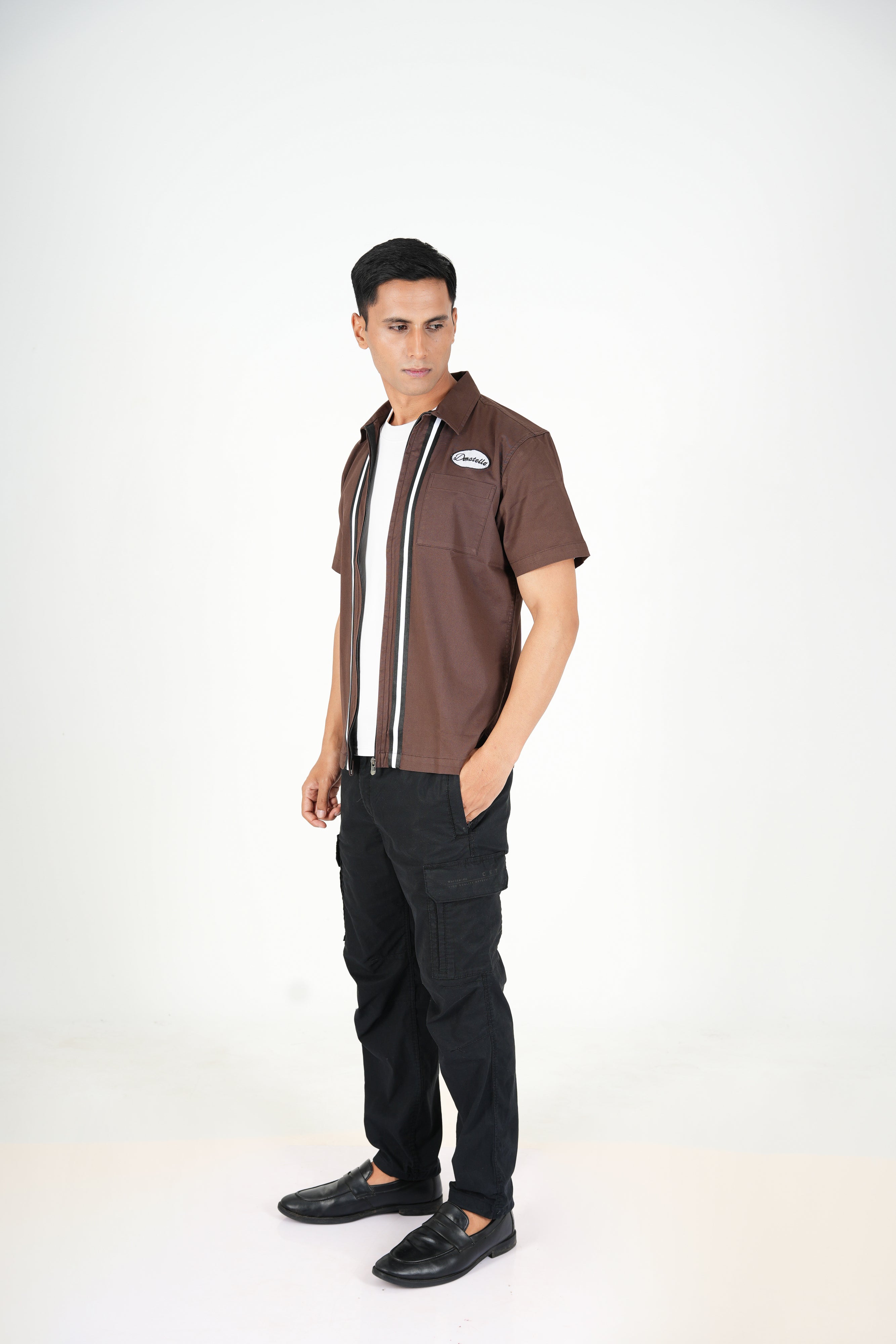 Brown Utility Shirt