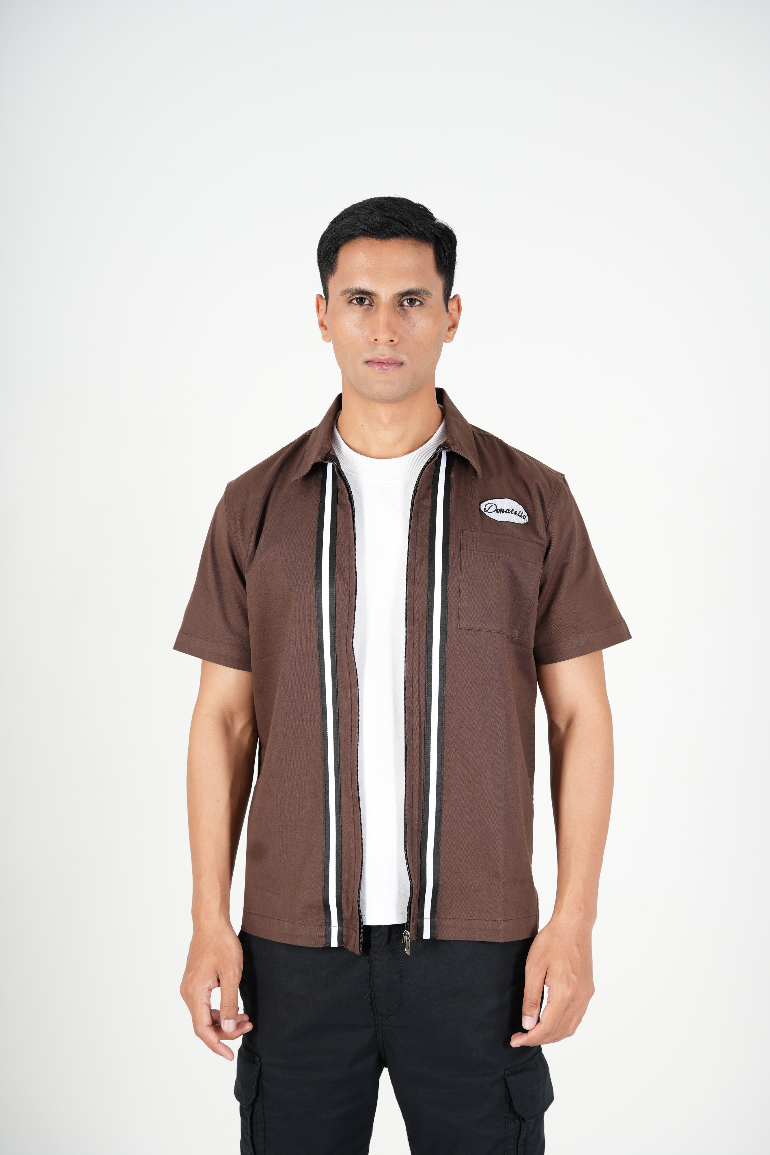 Brown Utility Shirt