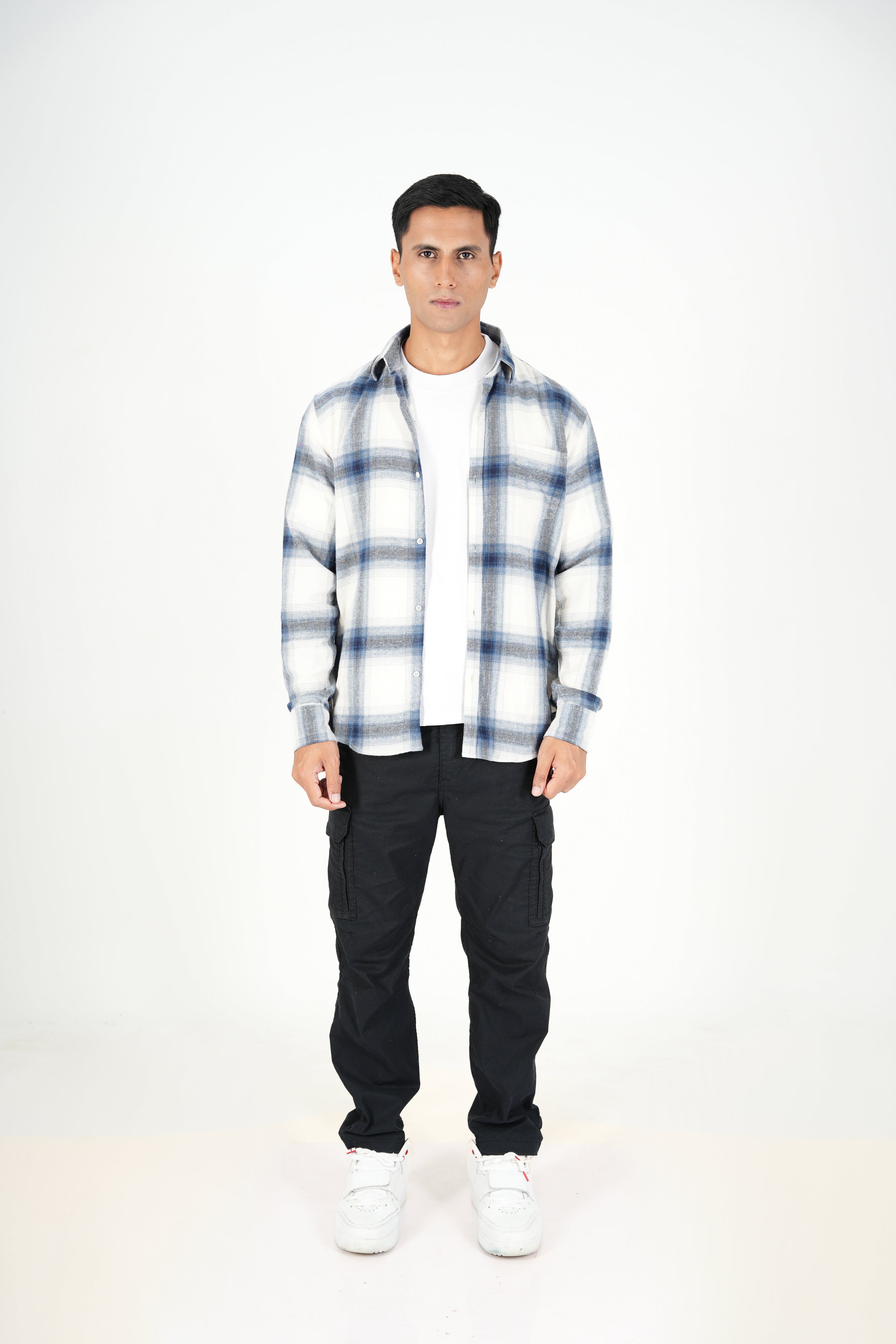 Blue Flannel Shirt