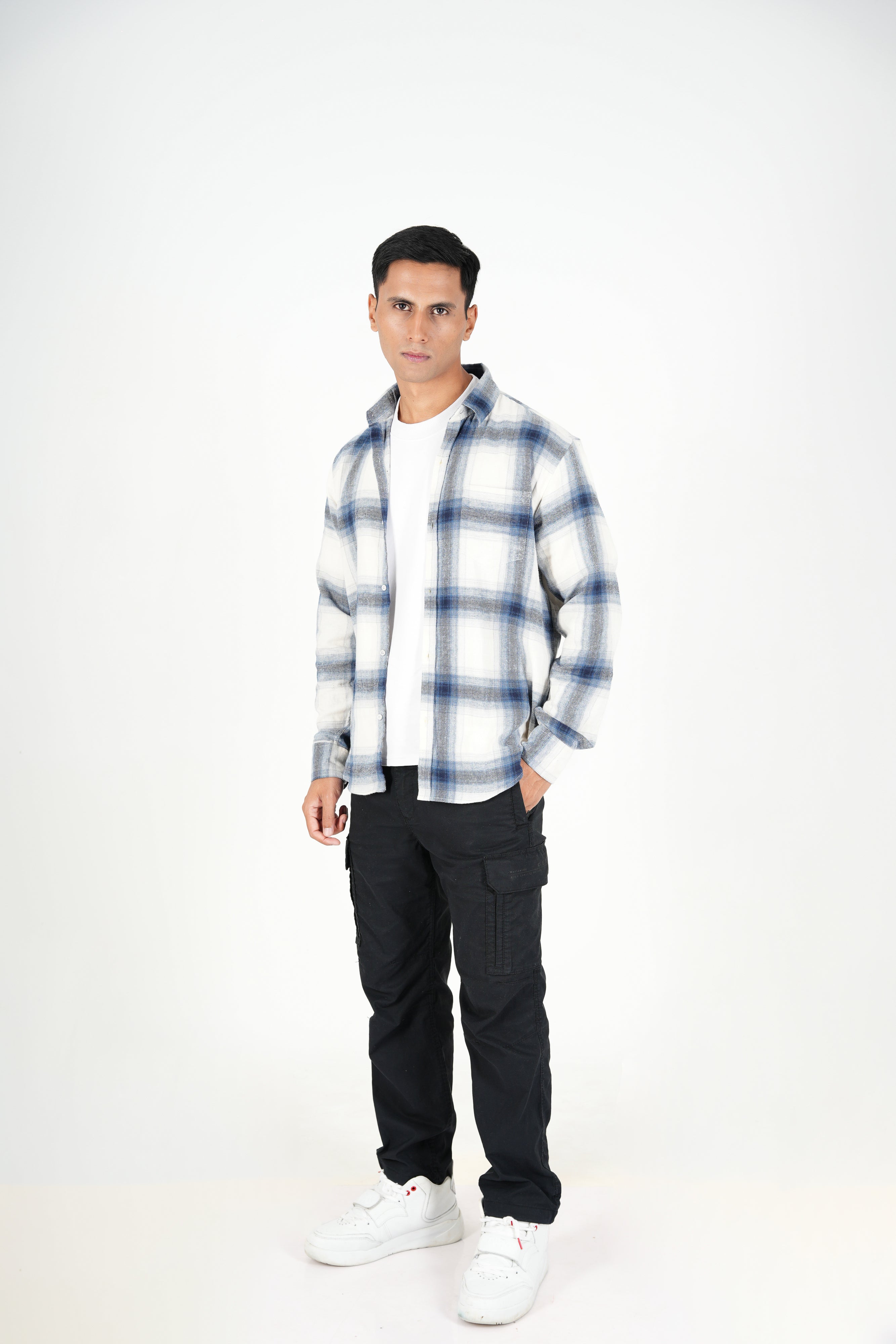 Blue Flannel Shirt