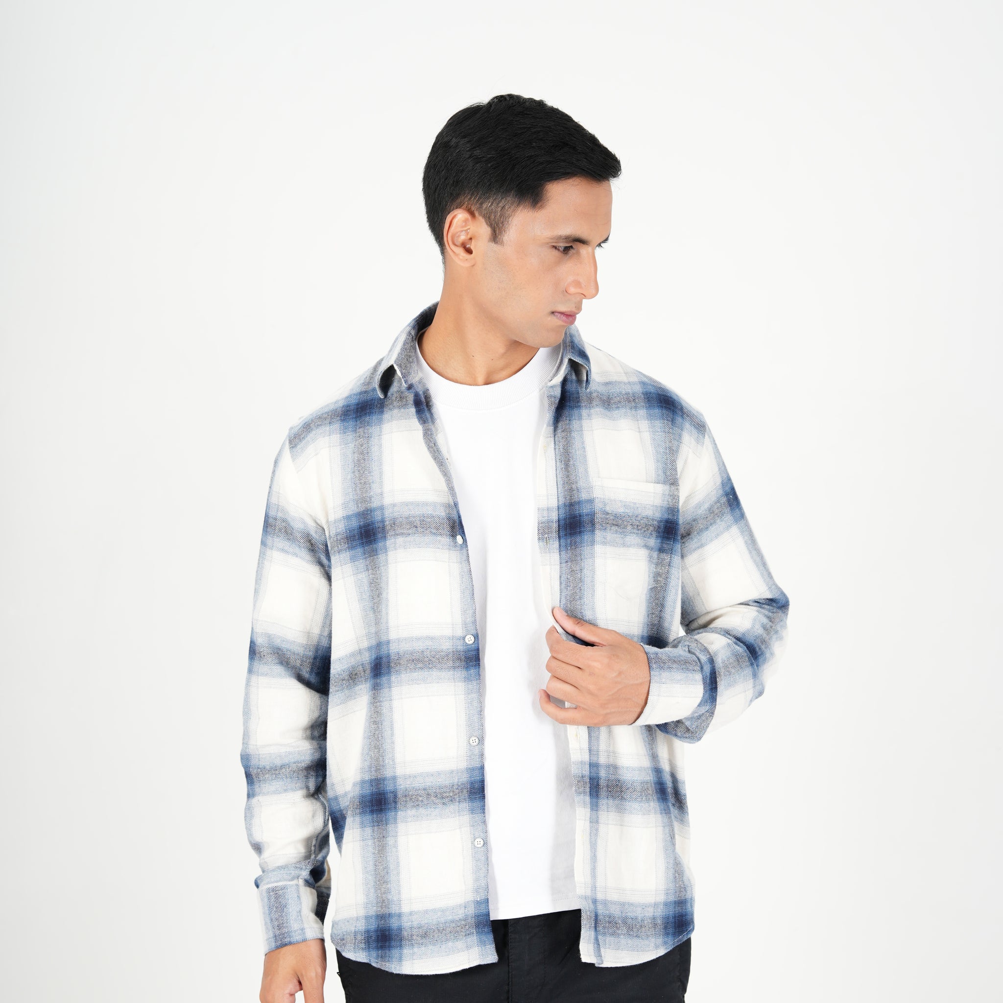 Blue Flannel Shirt