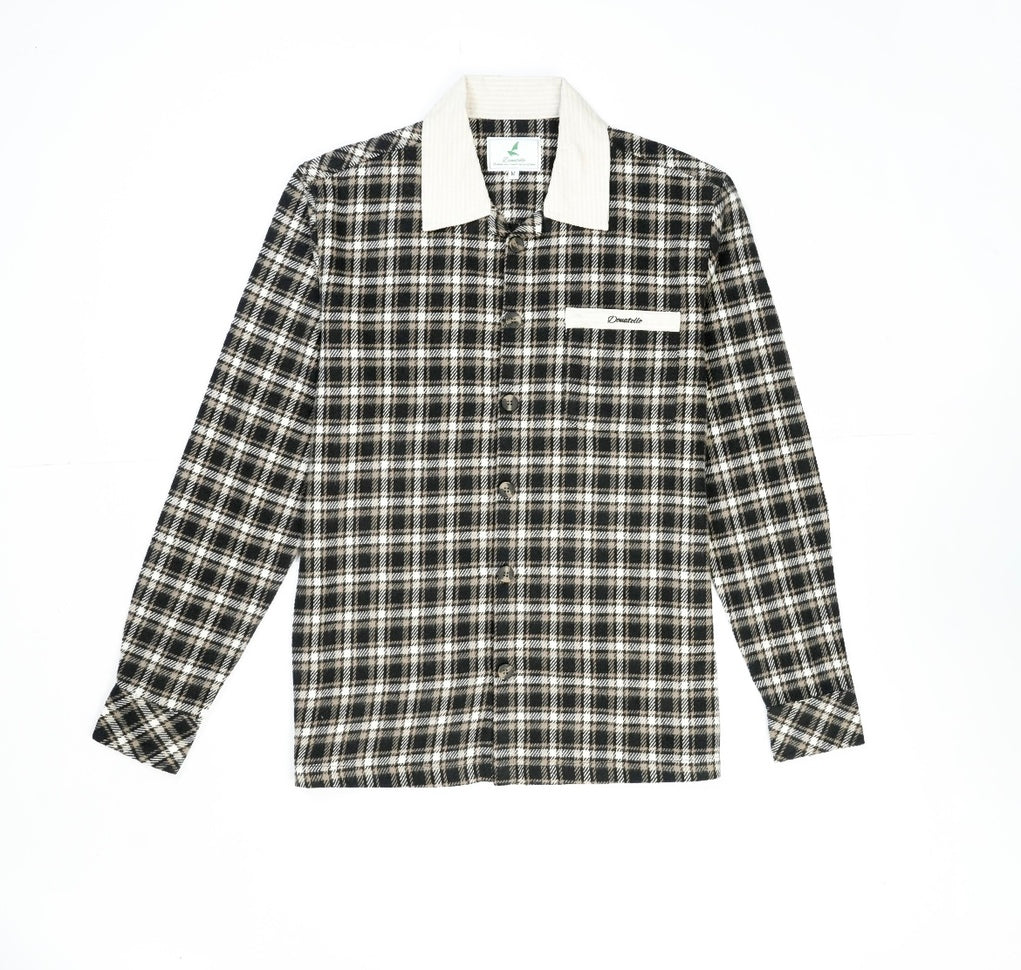 Black Contrast Shacket