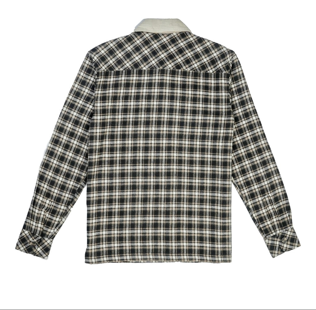 Black Contrast Shacket